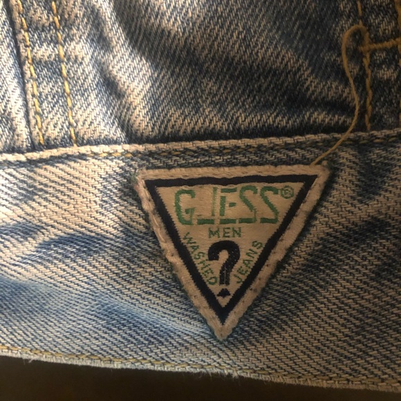 Truly rare late 80 Guess denim jacket - Picture 3 of 5